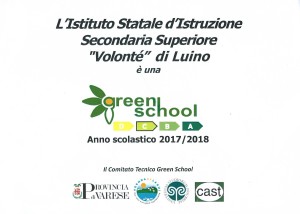 certificato green school 17-18